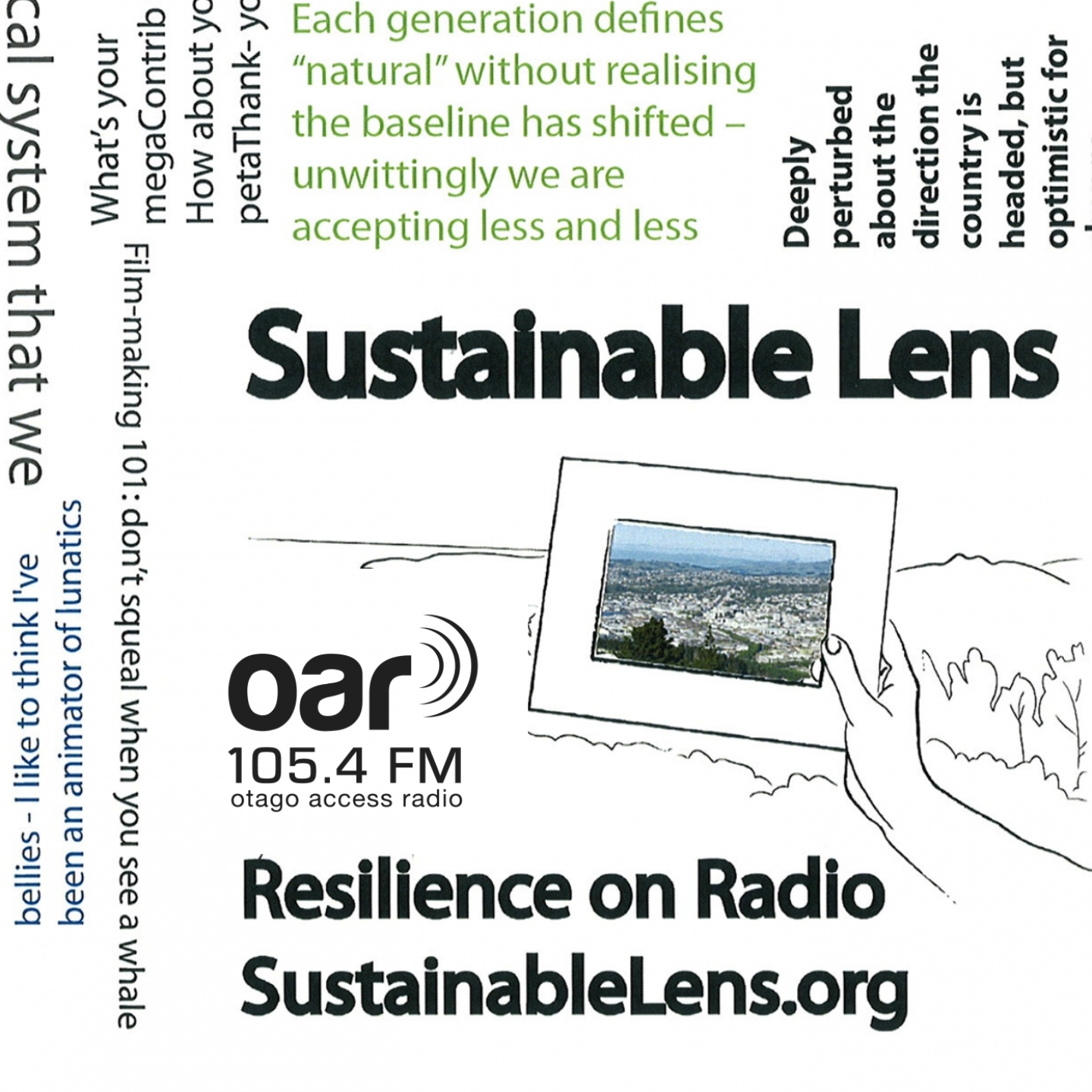 Sustainable Lens - Resilience On Radio - 07-06-2018 - Dr David Woodward