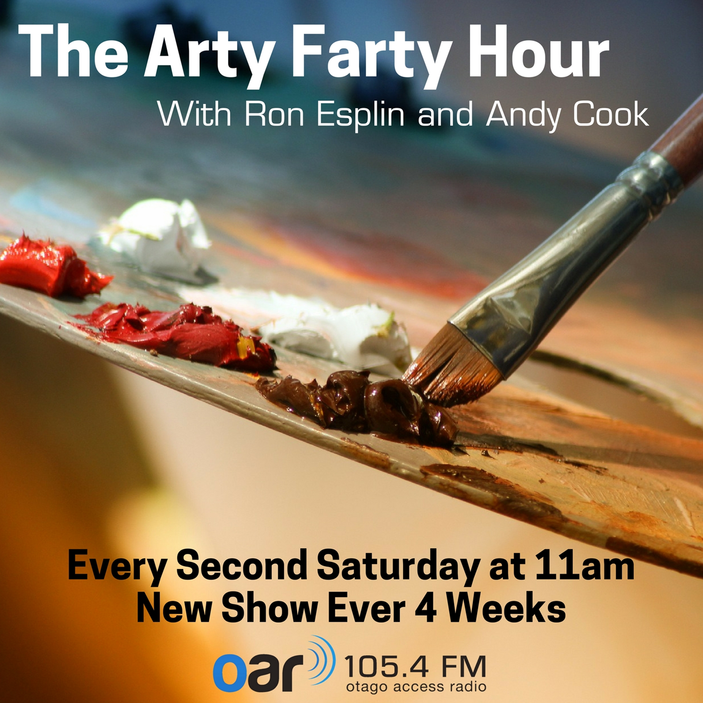 Arty Farty Hour - 28-04-2018 - Mixing Colours and Dave Allen
